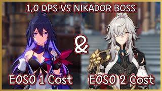 1.0 DPS vs MoC12 Nikador Showcase! | 1 Cost E0S0 Seele & 2 Cost E0S0 Jingyuan Clear!