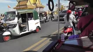 TUK-TUKING AROUND PHNOM PENH, CAMBODIA