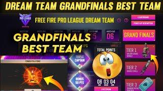 Grandfinals Best Team | Free Fire Pro League Dream Team | How To Complete, Kaise Karen Full Details?