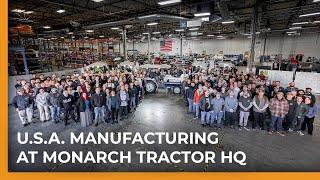 U.S.A. Manufacturing Facilities | Monarch Tractor