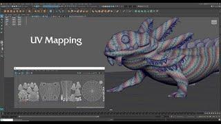 Stylized Creature Creation: UV Mapping in Maya | Full Workflow Tutorial Series