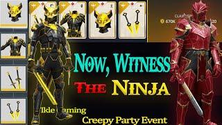 Shadow Fight 3 | FINALLY GOT  "NINJATO SET PACK" in "Creepy Party event" | FIKLE GAMING