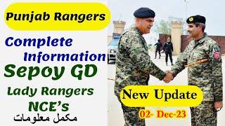 Punjab Rangers call latter 2023 new update