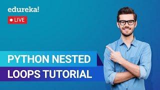 Python Nested Loops Tutorial | Python Loops | Python Training | Edureka | Python Live - 1