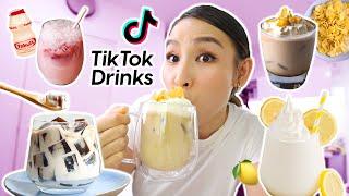 Testing Viral TikTok Drink Recipes *so yummy*  | Part 10