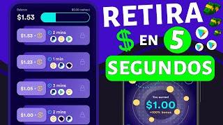 $1,50 CADA 60 SEGUNDOS  La Aplicación MÁS RÁPIDA para GANAR DINERO en PAYPAL  Ganar dinero REAL