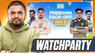 FREEDOM FACE-OFF DAY 2 WATCHPARTY WITH SID @BattlegroundsMobile_IN #bgmi