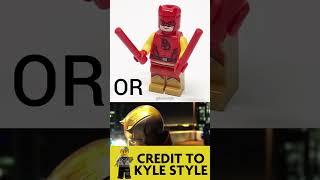 How To Make Comic Dare Devil LEGO Minifigure Custom