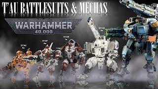 T'au Battlesuits and Mechas |Explained (Warhammer 40K)