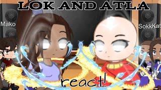 ATLA & LOK react! | Short; Part 1/?? [Kuro ルビー]