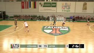 U16 Baltic Cup: Lithuania v Latvia