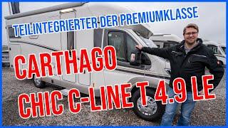 Carthago chic c-line T 4.9 LE Modelljahr 2021 - Teilintegrierter der Premiumklasse mit Einzelbetten