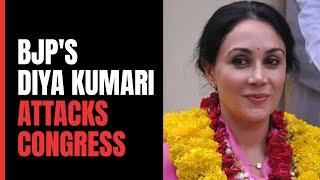 BJP's Diya Kumari Attacks Congress: "No Development Done In Rajasthan For Five Years"