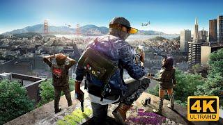  Watch Dogs 2  Game Movie HD Story Cutscenes [ 4k 2160p 60 FRPS ]