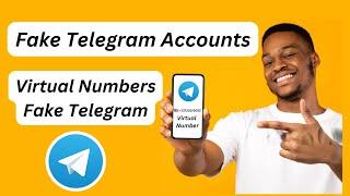 How To Use Telegram Without Phone Number 2024 | Telegram Virtual numbers