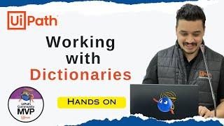 Dictionary Manipulation in UiPath for Beginners | Data Manipulation in RPA UiPath