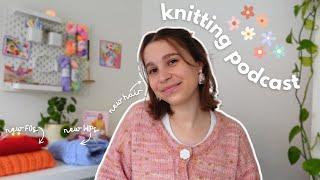 new designs, semper sweater, socks + more | knitting podcast 