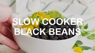 Slow Cooker Black Beans