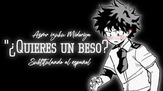 "Primer beso con Deku" Asmr Izuku Midoriya subtitulado al español