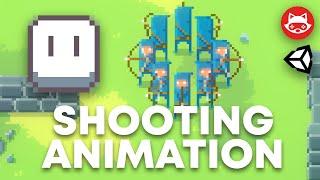 Aseprite Top Down Pixel Art Shooting Animation for Unity - Tutorial