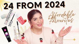 24 From 2024 | Yearly Beauty Favourites: Affordable & Drugstore | Shreya Jain