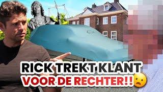 Rick sleept klant voor de rechter!!