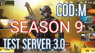 WHAT'S NEW IN COD MOBILE SEASON 9 TEST SERVER 3.0 || HOW TO DOWNLOAD TEST SERVER 3.0 #CODM #SEASON9