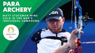 Matt Stutzman Hits Incredible Bullseye In The Men's Compound Archery  | Paralympic Games