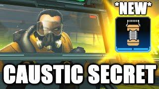 Unlocking the SECRET CAUSTIC LORE & using the *NEW* Heat Shields in Apex Legends