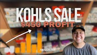 Kohls 50% off Clearance Sale Amazon FBA