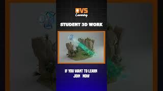 3D Animation Work done by Student | OVS Learning #3danimation