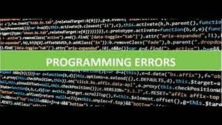 Programming Errors