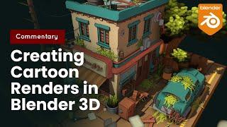 Create your own cartoon Studio in | #blender3d  | #tutorial