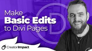 How to Edit Divi Built Posts & Pages Built in WordPress (Divi Theme)