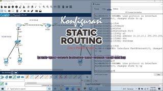 Tutorial Konfigurasi Static Routing Cisco: Praktik Mudah dengan Cisco Packet Tracer