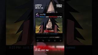 Madara saw Hashirama in Tsunade ‍#shorts #naruto #madara #hashirama