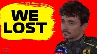 Charles Leclerc: We lost everything in first sector | Post Quali Interview Italian GP 2024