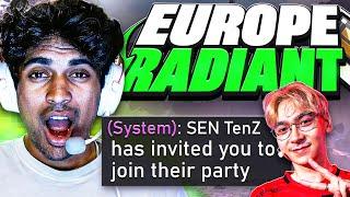 TenZ wants to duo.. | EU to Radiant #10
