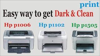 Fixing light print problem in Hp printer| Hindi/Urdu