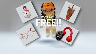 бесплатные новогодние вещи специально для тебя!! #новыйгод #роблокс