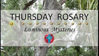 Thursday Rosary • Luminous Mysteries of the Rosary  July 18, 2024 VIRTUAL ROSARY - MEDITATION