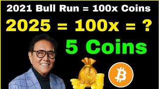 2021 Bull Run मे काफी Alts 100x हुआ || 2024-25 =100× Alts ? Cryptocurrency | 5 Coins | Sagar Ocs ||