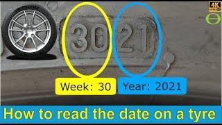 How old is a tire? How to check the age of a tire - date of manufacture