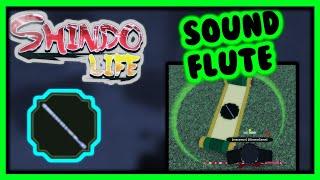 Sound Flute Location + Showcase (Shindo Life)