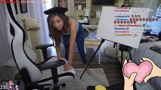 IRL - Poki nippslip (Pokimane)