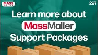 Learn more about MassMailer Support Packages