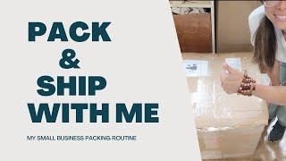 Small Business/Packing Routine/Pack and Ship a Package/Melbourne/Palm Bay/Brevard County/Florida