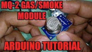 How to use MQ-2 gas sensors module with Arduino || Arduino tutorial ||Working principle.