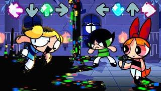 Friday Night Funkin' - "Dusk Till Dawn" but It's Bubbles vs Buttercup & Blossom