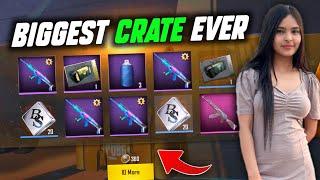 BIGGEST CRATE EVER IN PUBG LITE  WATER BLASTER SCAR-L & CODEBREAKER AKM CRATE OPENING IN PUBG LITE